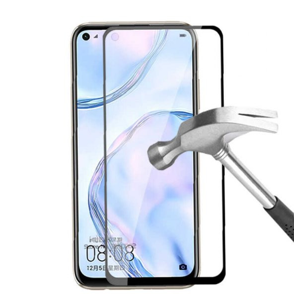 Huawei P40 Lite Zore Kenarları Kırılmaya Dayanıklı Cam Ekran Koruyucu ürün görseli 1