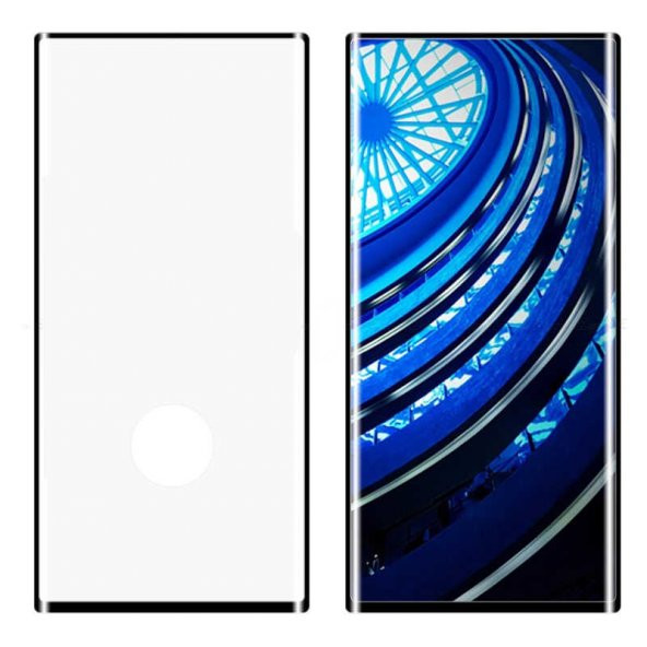 Galaxy Note 20 Ultra Zore Kavisli Full Yapışkanlı Cam Ekran Koruyucu ürün görseli 1