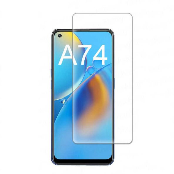 Oppo A74 4G  Maxi Glass Temperli Cam Ekran Koruyucu ürün görseli 1