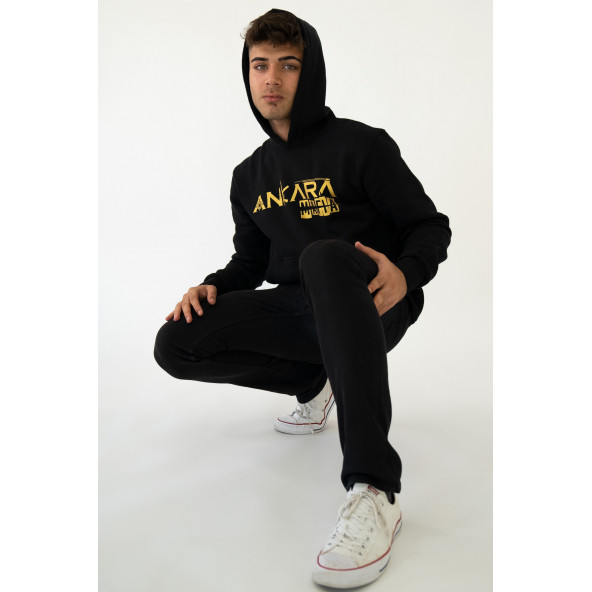 Ankara Mafia Erkek Kapüşonlu Sweatshirt - Resim 3