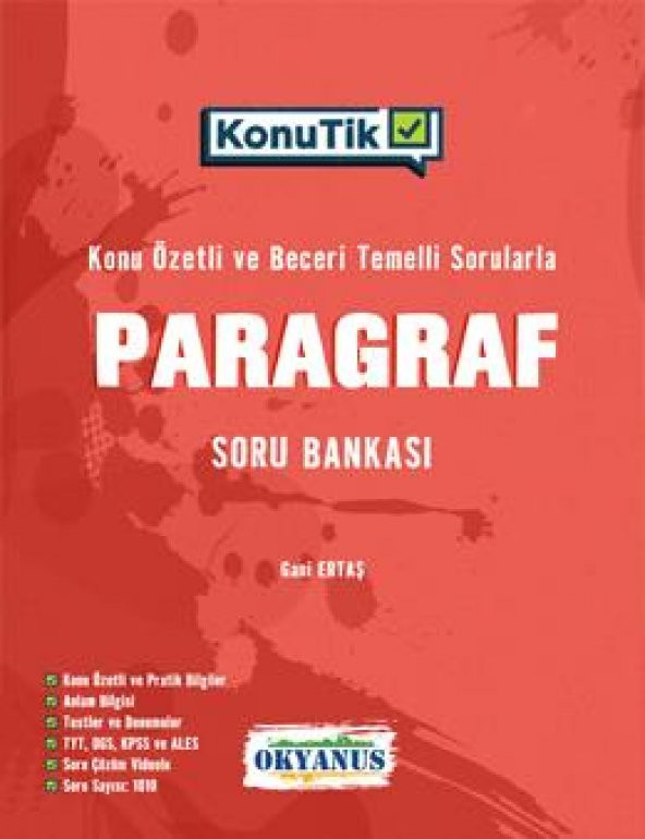 Okyanus KonuTik Paragraf Soru Bankası ürün görseli 1