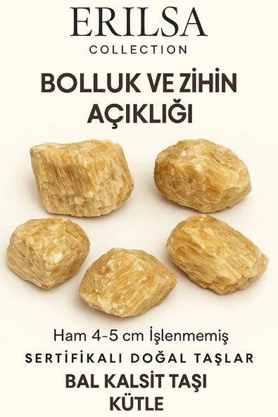 Sertifikalı XXXL Ham Bal Kalsit Taşı Kütle Kristal Dekoratif Taş Bolluk Enerjisi Ruhsal Dinginlik ürün görseli 1