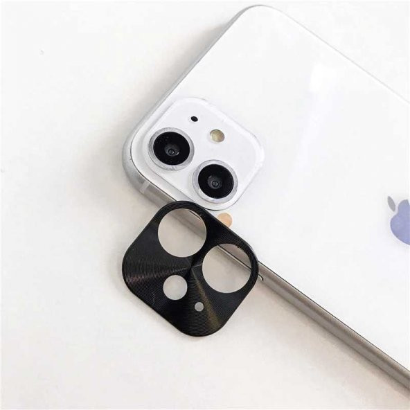 Apple iPhone 11 Zore Metal Kamera Koruyucu ürün görseli 1