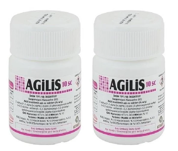 Agilis 10 SC Kokusuz Konsantre Haşere İlacı 50 ml 2 Adet ürün görseli 1