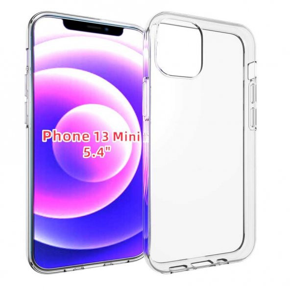 Apple iPhone 13 Mini Kılıf  Süper Silikon ürün görseli 1