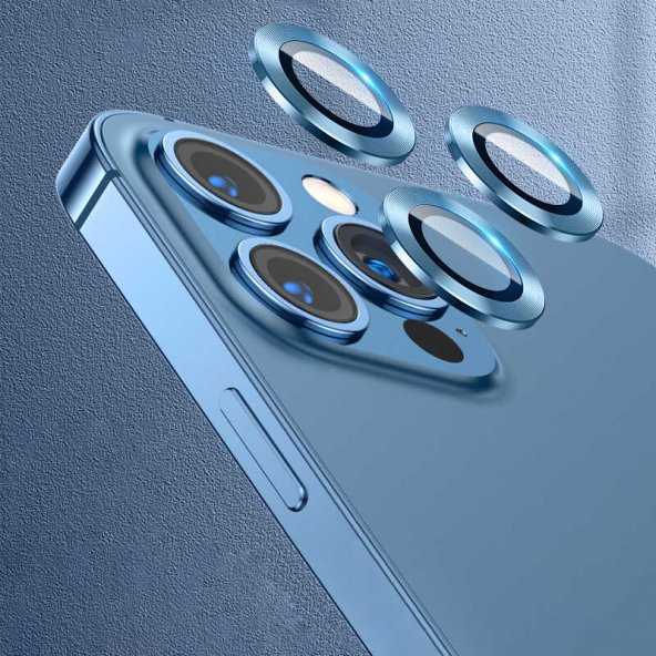 Apple iPhone 13 Pro Max CL-04 Kamera Lens Koruyucu - Resim 2