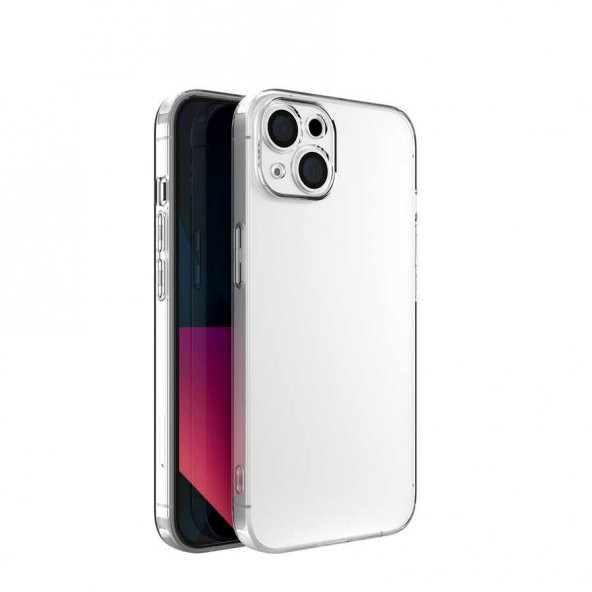 Apple iPhone 13 Kılıf  Kamera Korumalı Süper Silikon - Resim 2