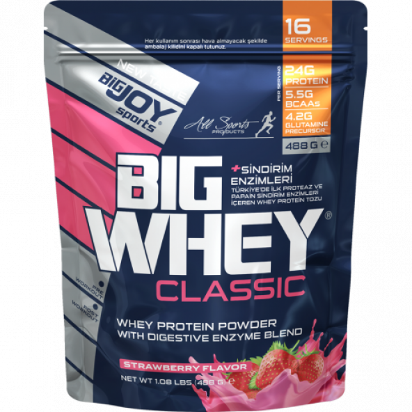 Bigjoy Sports Doypack BIGWHEY Whey Protein Tozu ürün görseli 1