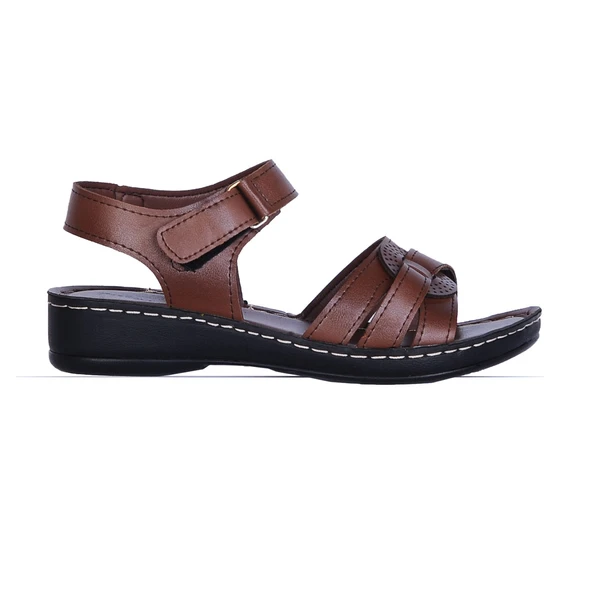 Moda Ayakkabı 186 Polero Ortapedik Kadın Yazlık Sandalet ürün görseli 1