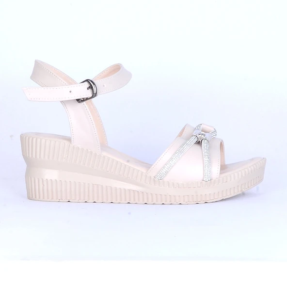 Moda Ayakkabı 149 Ortopedik Kadın 7Cm Sandalet Ayakkabı ürün görseli 1