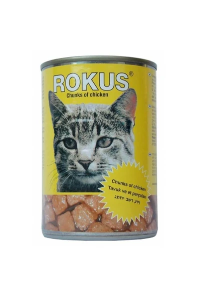 Rokus Tavuklu Kedi Konservesi 410g Rok240410cnaca1 ürün görseli 1