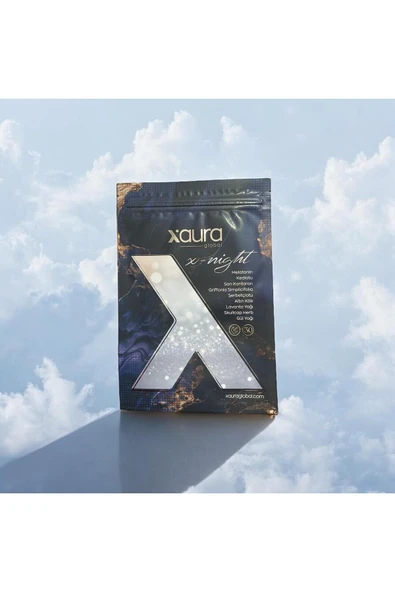 xaura X-Night Transdermal Bant – Doğal Uyku, Sakinlik ve Gece Rahatlığı | 30 Bant ürün görseli 1