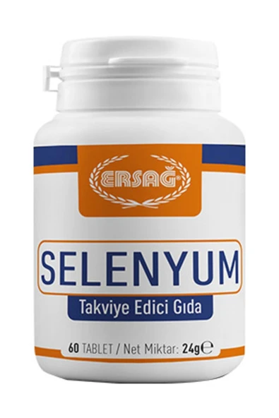Ersağ Selenyum Takviye Edici Gıda 60 Tablet ürün görseli 1