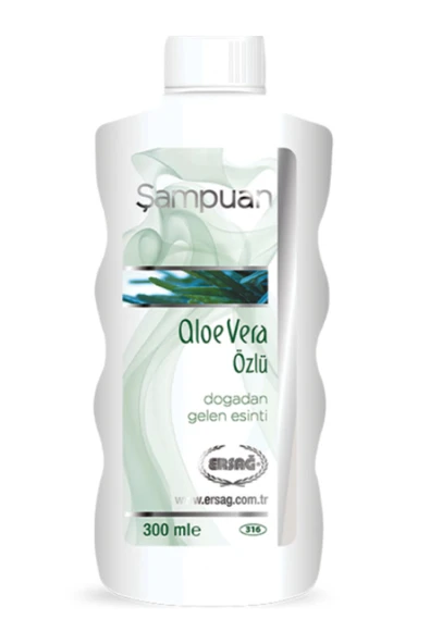 Ersağ Ersağ Aloe Vera Özlü Şampuan 300 ml ürün görseli 1
