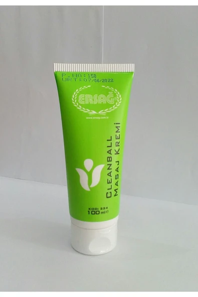 ERS Clean Ball Masaj Kremi 100ml ürün görseli 1