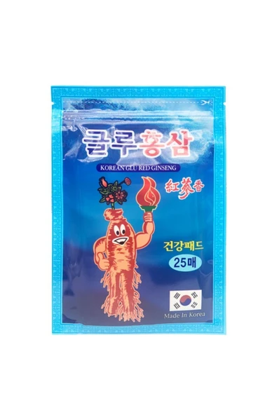 GOLD INSAM Kırmızı Ginseng Ve Glukozamin Içeren Ağrı Kesici Bant 25 Adet(INTENSIVE MASK SHEET) ürün görseli 1