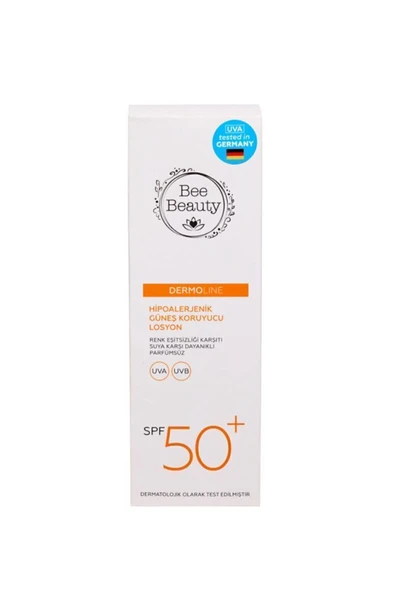 Bee Beauty hipoalerjenik güneş koruycu losyonu 50+spf 100ml ürün görseli 1