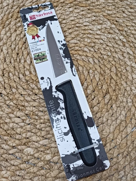 Sürmene 61004 Mutfak Bıçağı (9,50 Cm) Siyah - Resim 7