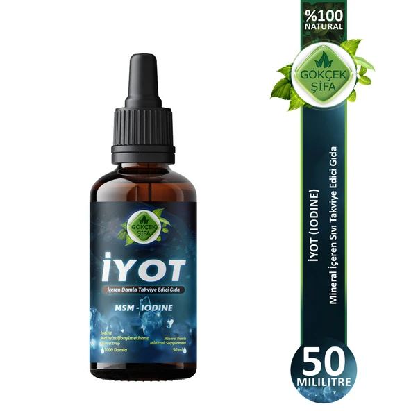 Msm Iyot (MSM IODİNE) 50 Ml. ürün görseli 1