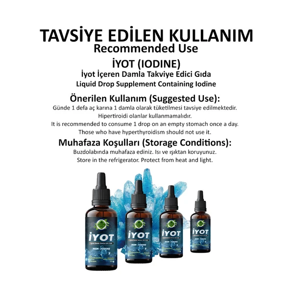 Msm Iyot (MSM IODİNE) 50 Ml. - Resim 3