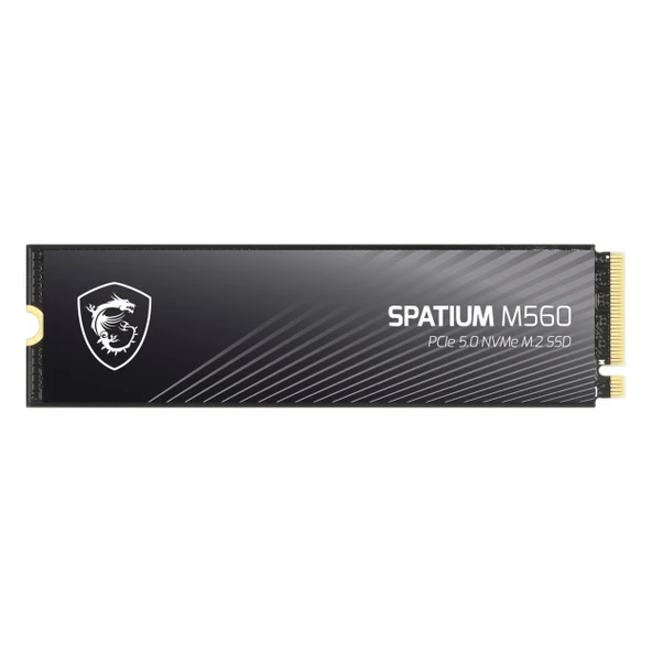 MSI Spatium M560 2TB (10300/8700MB/s) M.2 2280 PCIe 5.0 NVMe SSD ürün görseli 1