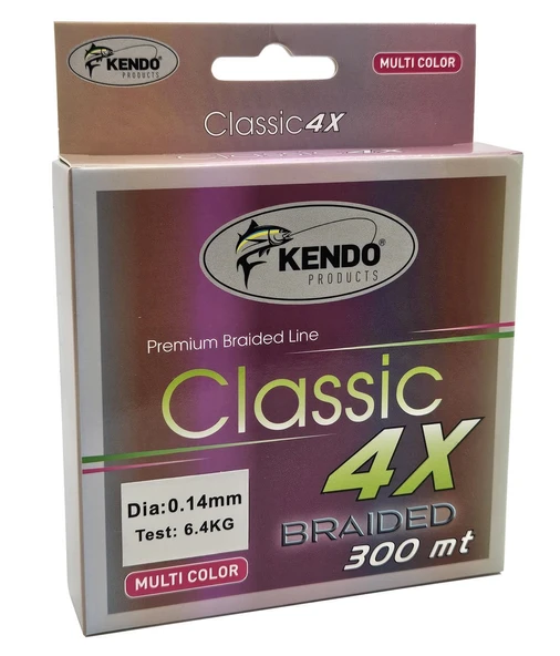 Kendo Classic 4X 300m Multicolor Örgü İp ürün görseli 1