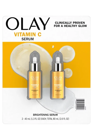 Olay Vitamin C Aydınlatıcı Yüz Serumu 2x40ML ürün görseli 1