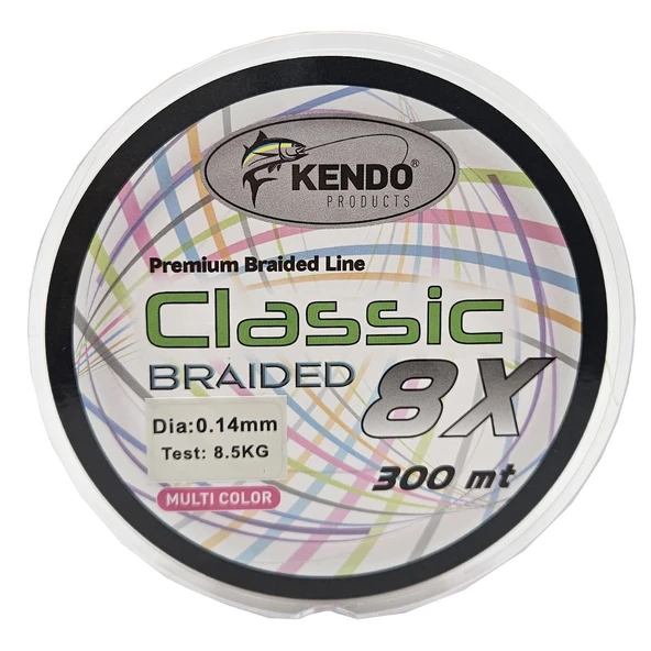 Kendo Classic 8X 300m Multicolor Örgü İp - Resim 3