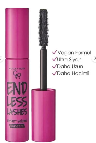 Golden Rose Endless Lashes Mascara ürün görseli 1