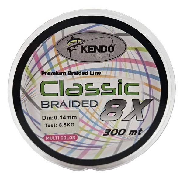 Kendo Classic 8X 300m Multicolor Örgü İp - Resim 11