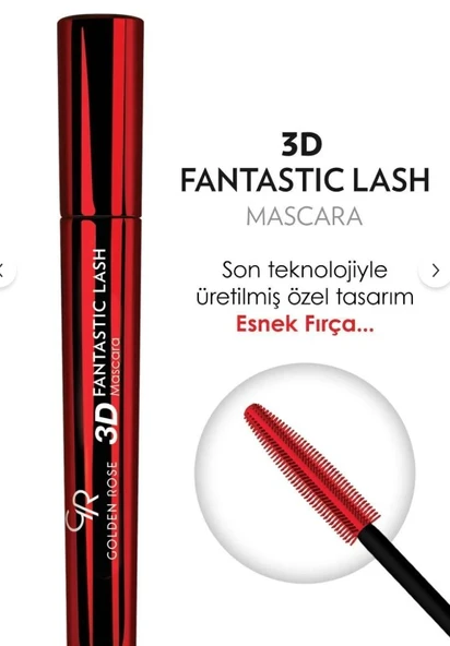 Golden Rose  3D Fantastic Lash Mascara ürün görseli 1