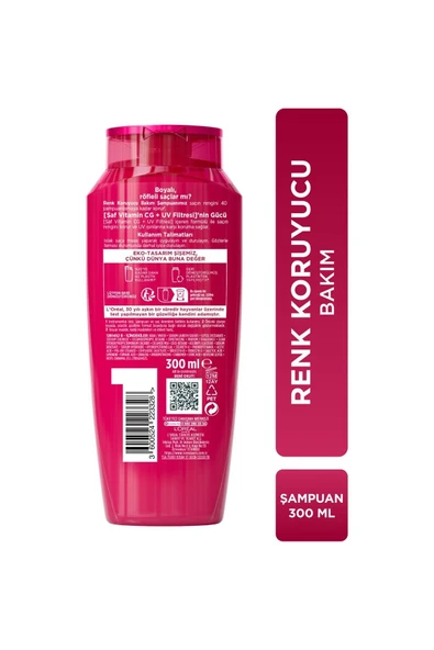 Elseve Şampuan Color Vive Renk Koruyucu Bakım 300ml ürün görseli 1