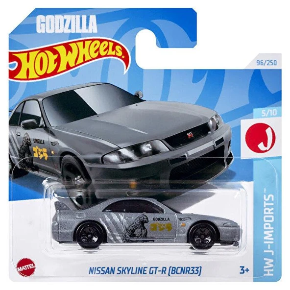 Hot Wheels Tekli Arabalar Nissan Skyline Gt-R Godzilla (BCNR33) HTD96 ürün görseli 1