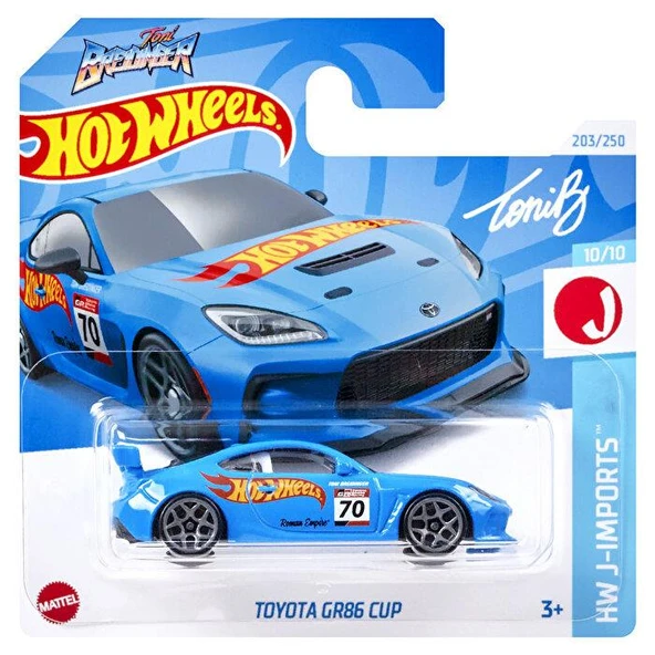 Hot Wheels Tekli Arabalar Toyota GR86 Cup - HRY77 ürün görseli 1