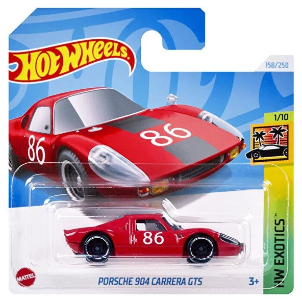 Hot Wheels Wheels Tekli Arabalar Porsche 904 Carrera Gts HTD94 ürün görseli 1