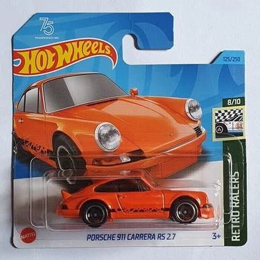 Hot Wheels Tekli Arabalar Porsche 911 Carrera Rs 2.7 HKJ82 ürün görseli 1