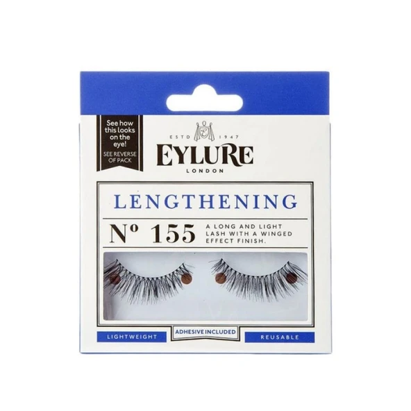 Eylure Takma Kirpik – Lengthening No:155, Uzun ve Doğal Kirpikler ürün görseli 1