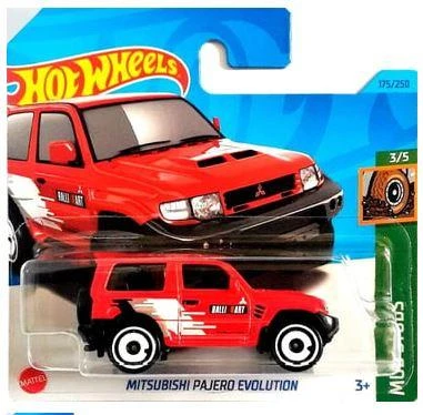 Hot Wheels Tekli Arabalar Mitsubishi Pajero Evolution HKG47 ürün görseli 1
