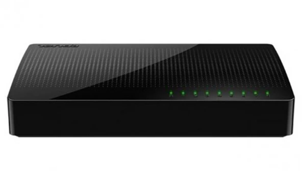 Tenda SG108 8 Port 10-100-1000 Mbps Switch Plastik Kasa ürün görseli 1