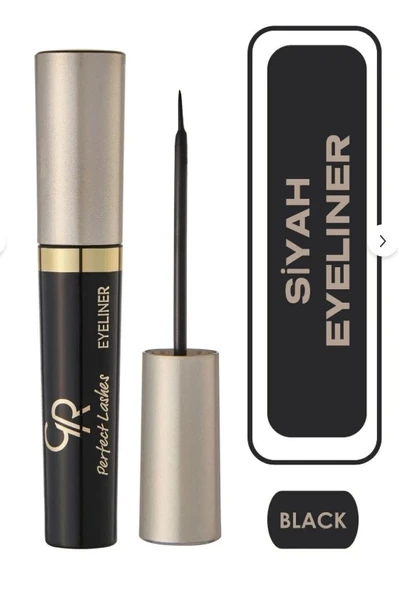 Golden Rose Perfect Lashes Black Eyeliner ürün görseli 1