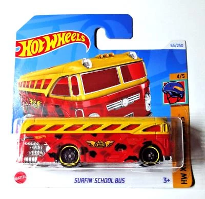 Hot Wheels Tekli Arabalar Surfin' School Bus HTD58 ürün görseli 1