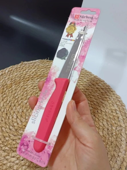 Sürmene 61004 Mutfak Bıçağı (9,50 Cm) Nar Çiceği - Resim 3
