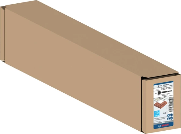 PRO SDS plus-4C Yassı Keski, 40x250 mm, 5 parça ürün görseli 1