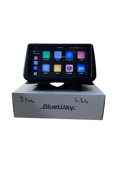 Renault Clio 1-2 BLUEWAY 4-64 PROFESYONEL OEM MULTİMEDİA ürün görseli 1
