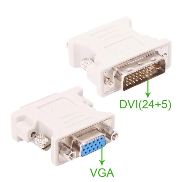 Vcom CA301 Dvi 24+5 Erkek To Vga Dişi Dönüştürücü ürün görseli 1