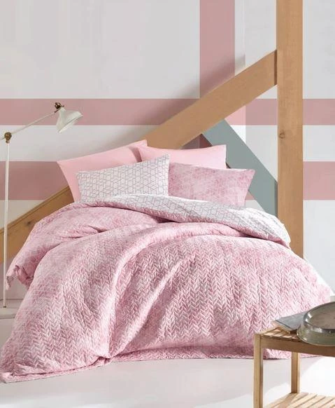 Comlete Set Tk Mınımal Best Pembe Ranforce Takım - Resim 2