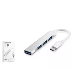 HADRON HDX7032 TYPE-C HUB 4-USB BEYAZ - Resim 2