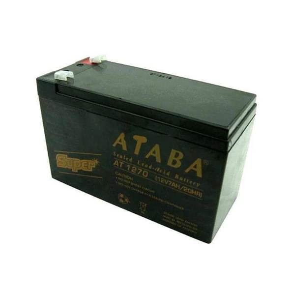 Ataba AT-1270 12V 7AH Bakımsız Kuru Akü ürün görseli 1