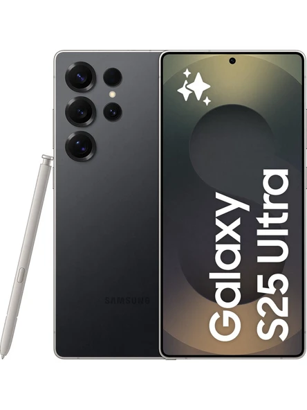 Samsung Galaxy S25 Ultra 512 GB 12 GB Ram Siyah Titanyum (Samsung Türkiye Garantili) ürün görseli 1