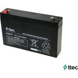 Ttec 6V 7AH Bakımsız Kuru Akü - Resim 2